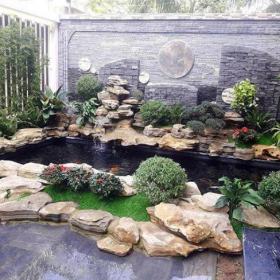 THIẾT KẾ HỒ CÁ KOI 2025