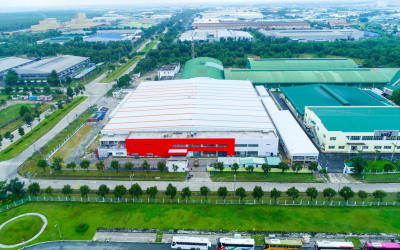 DỰ ÁN THI CÔNG CẢNH QUAN NHÀ MÁY FLEMING INTERNATIONAL VIETNAM LIMITED
