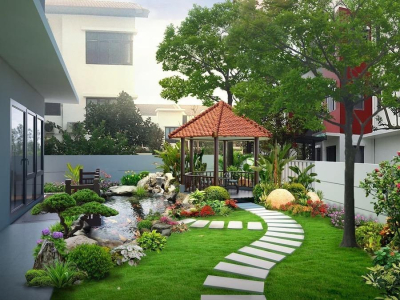 15+ Mẫu nhà chòi sân vườn đẹp, đơn giản, hiện đại